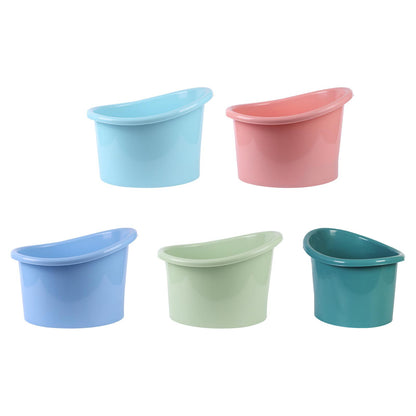 Baby Bath Bucket Portable NonSlip Tub For Toddlers Sitting Up Baby Bathtub For Boys  Girls 2