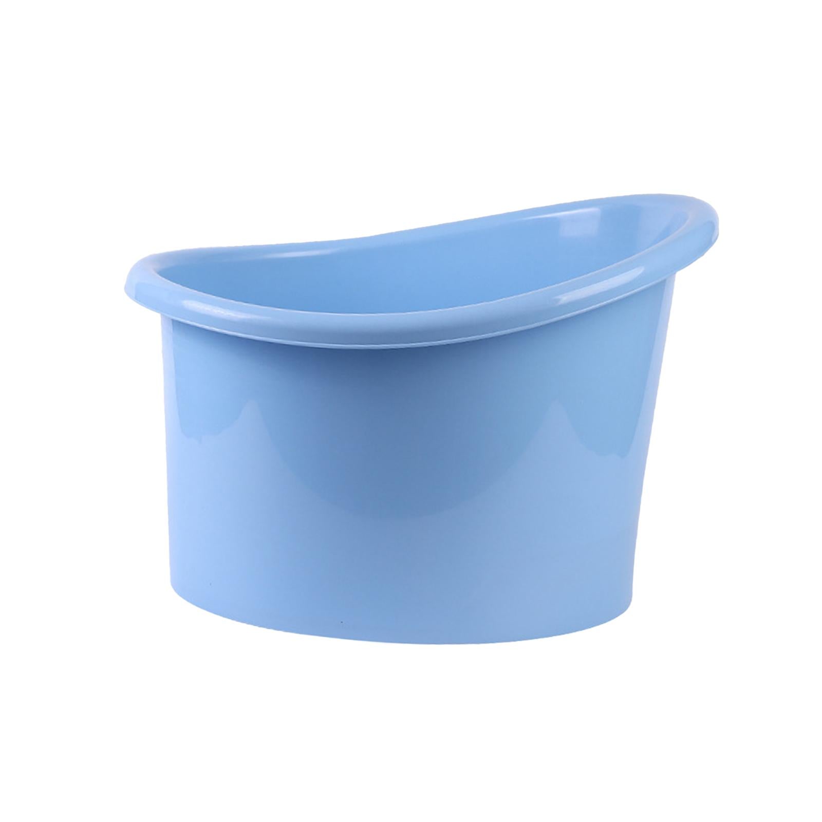 Baby Bath Bucket Portable NonSlip Tub For Toddlers Sitting Up Baby Bathtub For Boys  Girls 5