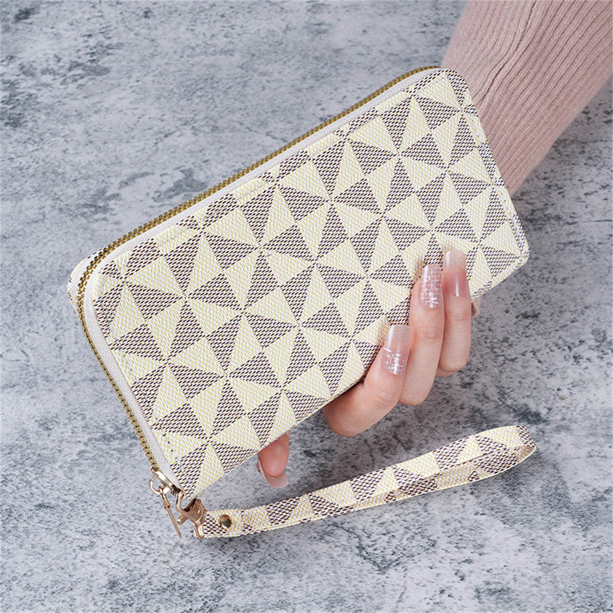Spring New Cross-Border Long Wallet for Men and Women, Fashion Coin Clutch, Card Holder