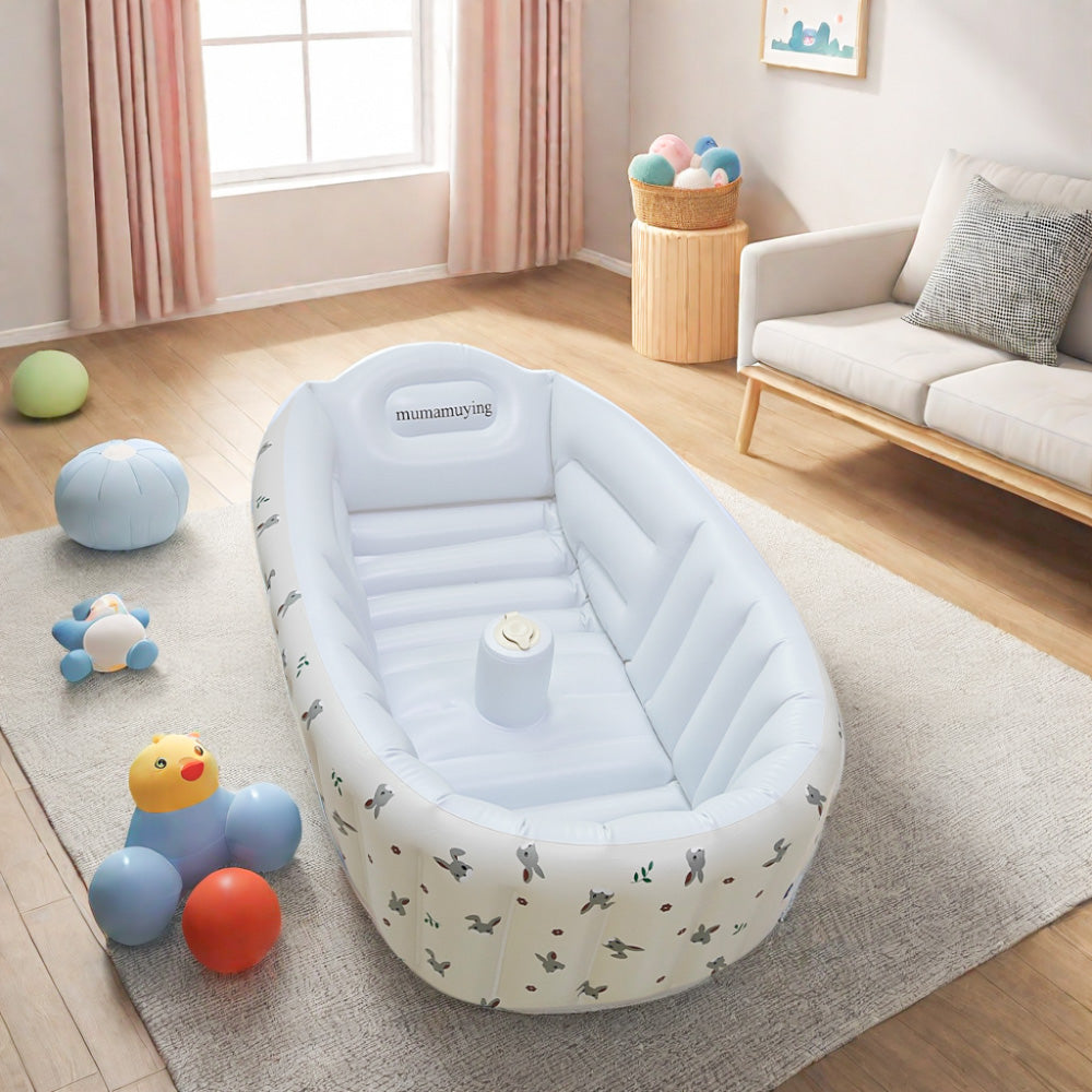 Childrens Portable Outdoor Inflatable Pool Animal Baby Bathtub Soft PVC Swimming Pool For Newborns 1
