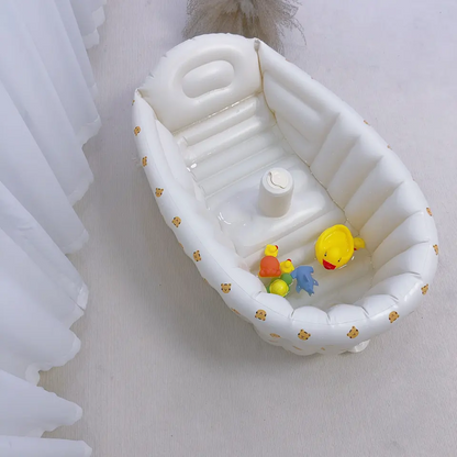 Childrens Portable Outdoor Inflatable Pool Animal Baby Bathtub Soft PVC Swimming Pool For Newborns 4