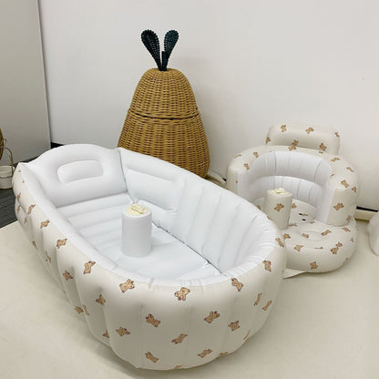 Childrens Portable Outdoor Inflatable Pool Animal Baby Bathtub Soft PVC Swimming Pool For Newborns 10
