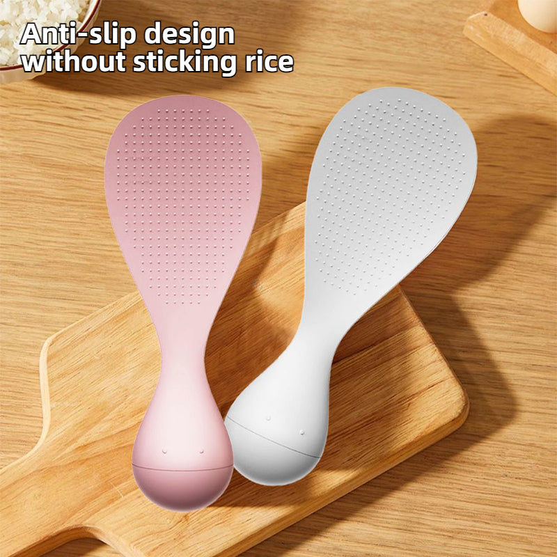 Food Grade Rice Spoon Non Stick Standing Scooper For Buffet Table Ware 2