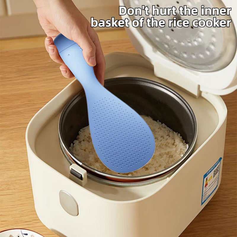 Food Grade Rice Spoon Non Stick Standing Scooper For Buffet Table Ware 4