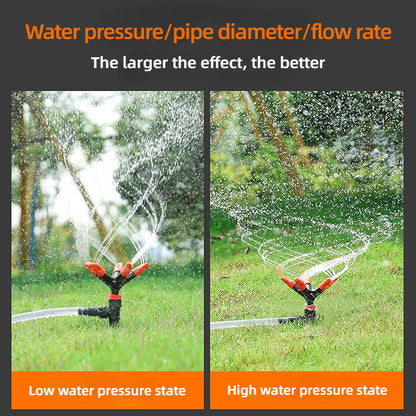 Rotate Yard Sprinkler Auto Irrigation System Adjustable Watering Lawn Sprinkler For Garden Irrigati 5