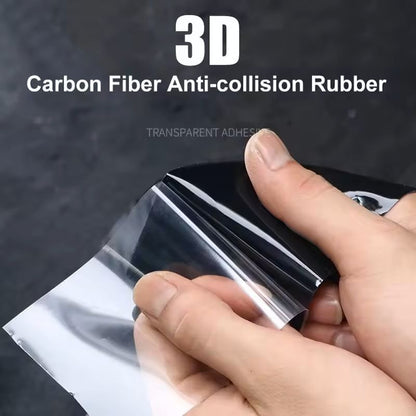 3D CarbonFiber Car Door  Threshold Protective Film AntiScratch WearResistant Waterproof Matte Stick 20