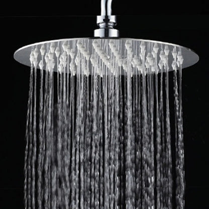 Ultra-Thin Stainless Steel Rainfall Shower Head, High Quality Square Round