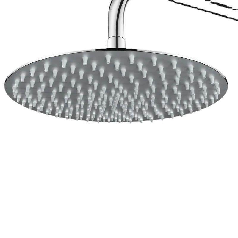 UltraThin Stainless Steel Rainfall Shower Head High Quality Square Round 2