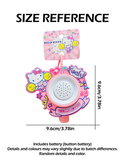 Kawaii Cartoon Doll Pendant Toy Sanrio Mini Speaker Keychain 3