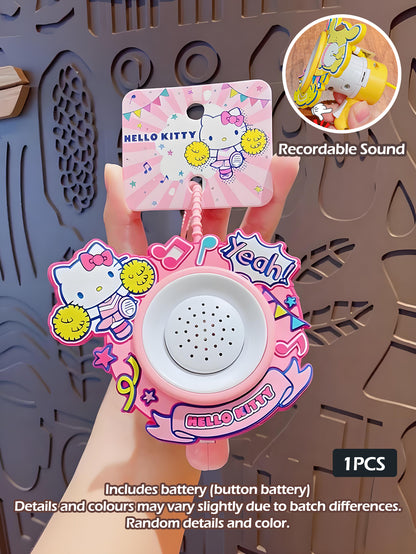 Kawaii Cartoon Doll Pendant Toy Sanrio Mini Speaker Keychain 7