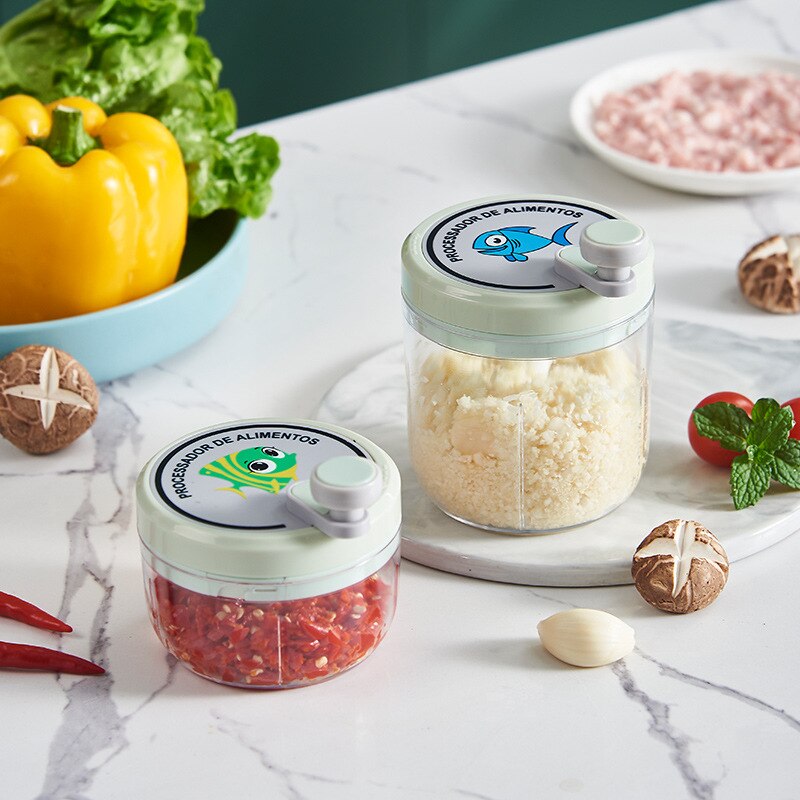 Manual Vegetable Chopper For Onions Pepper Garlic Crusher Blender Mincer Fruit Cutter Kitchen Gadge 1