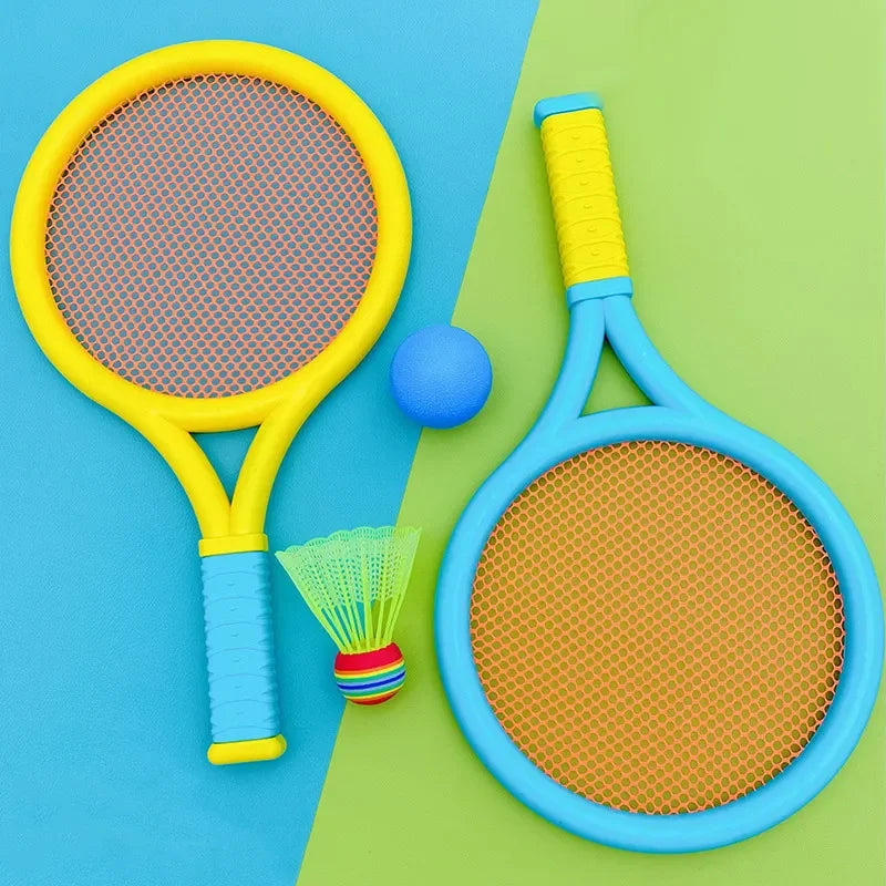 Badminton Racket Set For Kids Outdoor Sports Parent Child Interactive Toys Impact Resistant 3