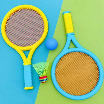 Badminton Racket Set For Kids Outdoor Sports Parent Child Interactive Toys Impact Resistant 3