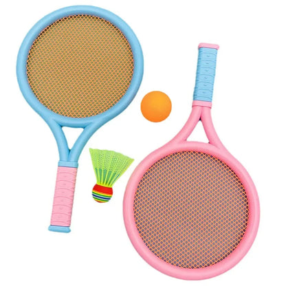 Badminton Racket Set For Kids Outdoor Sports Parent Child Interactive Toys Impact Resistant 4