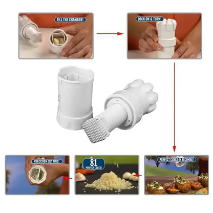 Kitchen Gadgets Multi Functional Garlic Cutter Vegetable Chopper Garlic Press Accessories 3