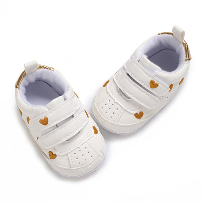 Cute Soft Sole Baby Shoes Infant First Walker Sneakers Toddler Crib Shoes 5