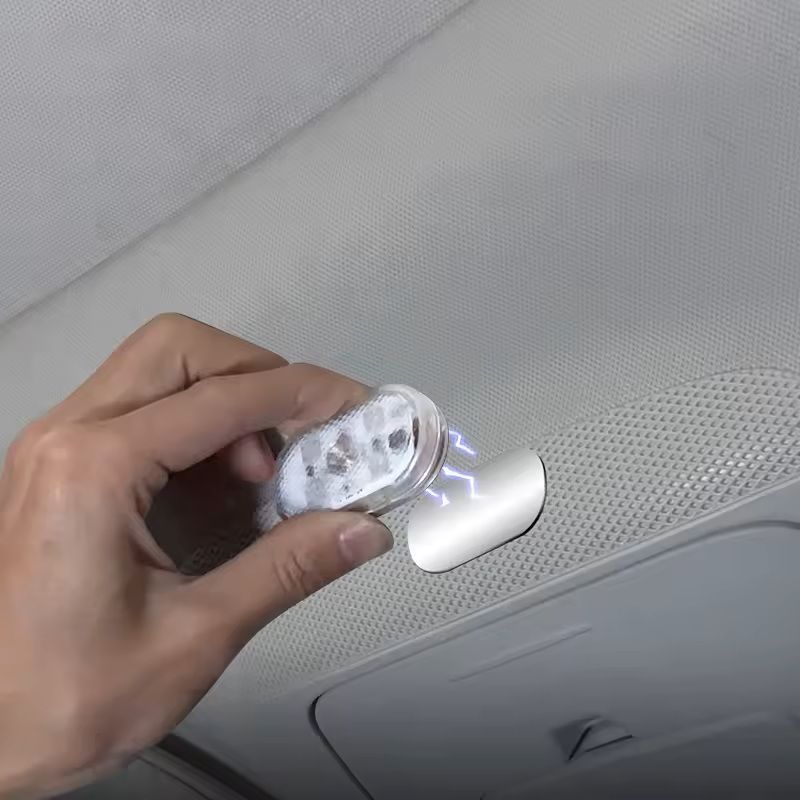 Mini USBRechargeable Car Touch Light Magnetic Ambient Lamp For Floor Trunk Hood Ceiling  Auto Inter 4