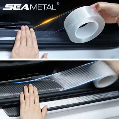 Car Door Edge  Sill Protective Sticker Film AntiScratch Transparent Auto Threshold Guard Universal  7