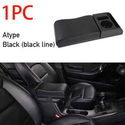 Universal Car Armrest Box Extender Adjustable Auto Elbow Support With USB Charging Ports  Cup Holde 5