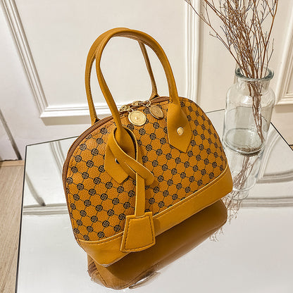 Ladies Korean Fashion Handbag, Flower Material Shell Crossbody Bag Single Shoulder Crossbody Small Bag