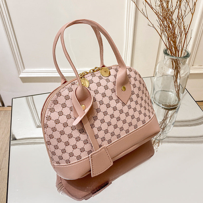Ladies Korean Fashion Handbag Flower Material Shell Crossbody Bag Single Shoulder Crossbody Small B 5