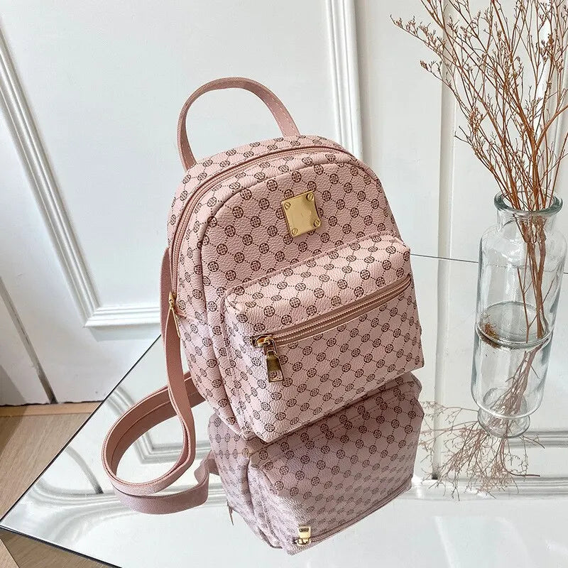 Schoolbags Designer, Women Backpack Fashion, Crossbody Shopping Girl Backpack