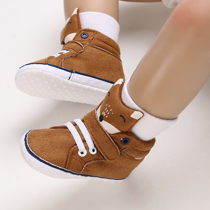 Unisex Baby Canvas Sneakers Soft Non Slip Sole Comfortable Baby Boys Girls Shoes 5