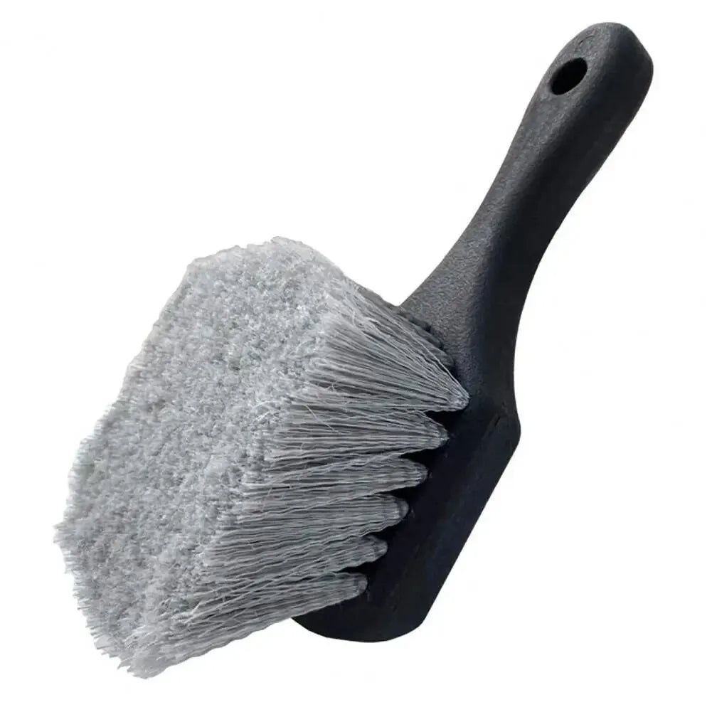 Wheel Cleaning Brush for Car, Tire Rim Detail Brush, Ergonomic Brush Set for Vehicles Cleaning and Maintenance