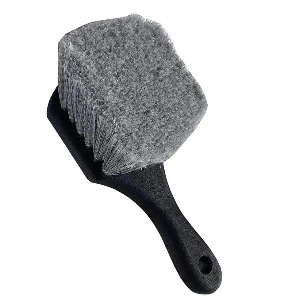 Wheel Cleaning Brush for Car, Tire Rim Detail Brush, Ergonomic Brush Set for Vehicles Cleaning and Maintenance