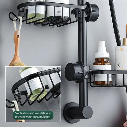 Kitchen Sink Drain Rack Sponge Storage Basket Faucet Holder Aluminum Soap Drainer Shelf Organizer S 2
