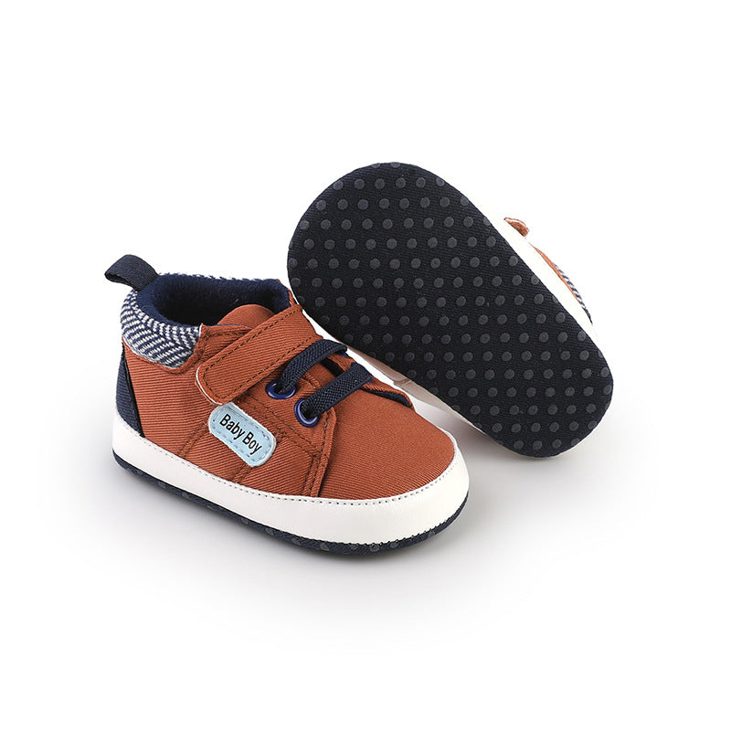 Spring And Autumn Style Baby Shoes With Cartoon Pattern Soft Soled Canvas Shoes 6