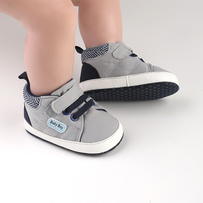 Spring And Autumn Style Baby Shoes With Cartoon Pattern Soft Soled Canvas Shoes 5
