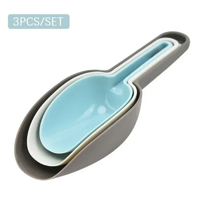 Plastic Ice Shovel, Measuring Scoop for Dessert Candy Grain Flour, Kitchen Bar Gadgets