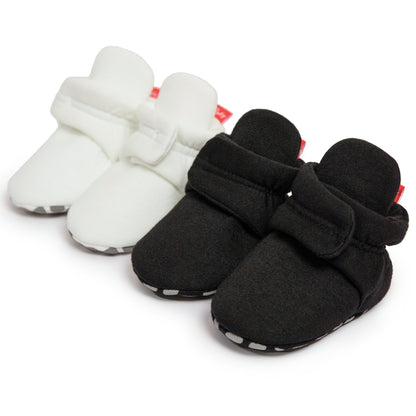Cotton Soft Baby Socks Shoes Winter Booties For Boys And Girls AntiSlip Warm First Walkers 1