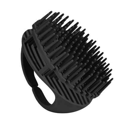 Scalp Massage Brush, Silicone Hair Massager, Exfoliating Brush Head for Hair Washing