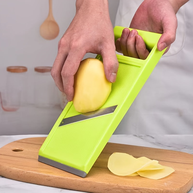 Convenient Chef Tool, Portable Kitchen Vegetable Cutter, Easy Carrot Slicing & Potato Grinder for Hassle-Free Preparatio