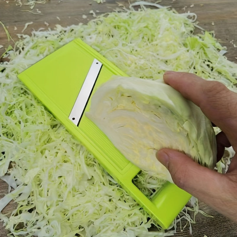 Convenient Chef Tool, Portable Kitchen Vegetable Cutter, Easy Carrot Slicing & Potato Grinder for Hassle-Free Preparatio