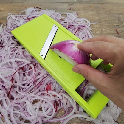 Convenient Chef Tool, Portable Kitchen Vegetable Cutter, Easy Carrot Slicing & Potato Grinder for Hassle-Free Preparatio