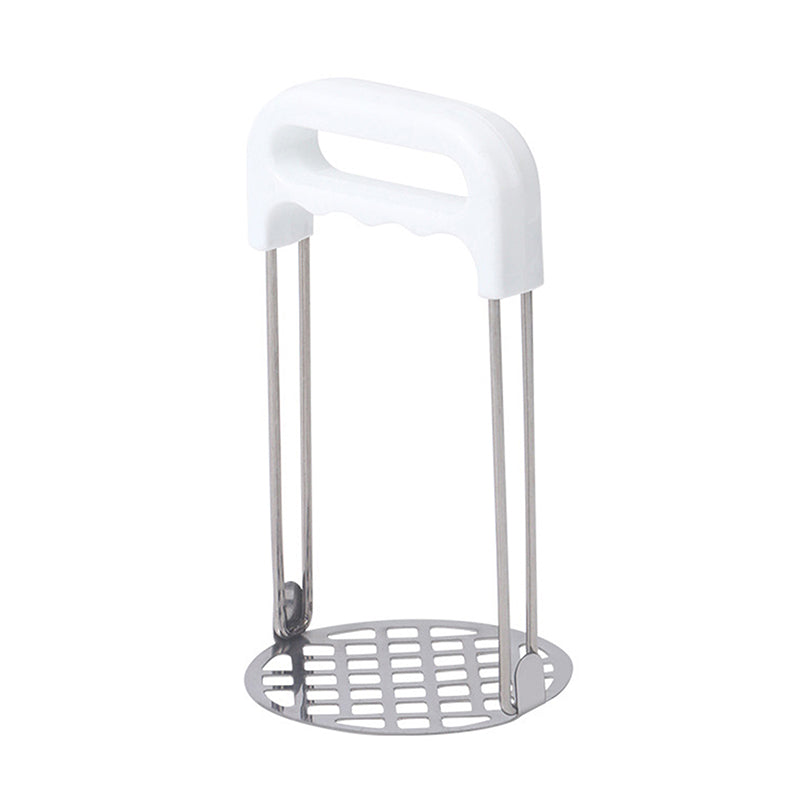 Stainless Steel Potato Masher, Manual Pressed Smasher for Baby Food and Kitchen Use