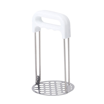 Stainless Steel Potato Masher, Manual Pressed Smasher for Baby Food and Kitchen Use