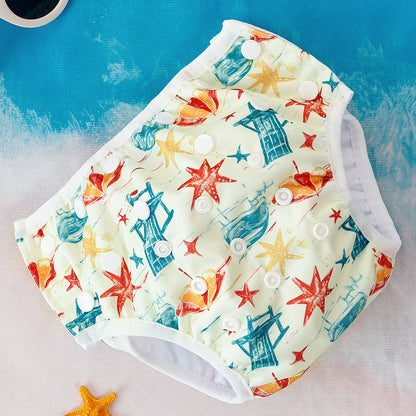Reusable Kangobaby Swim Diapers For Babies Adjustable  Washable Pant 6