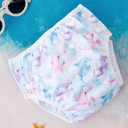 Reusable Kangobaby Swim Diapers For Babies Adjustable  Washable Pant 7