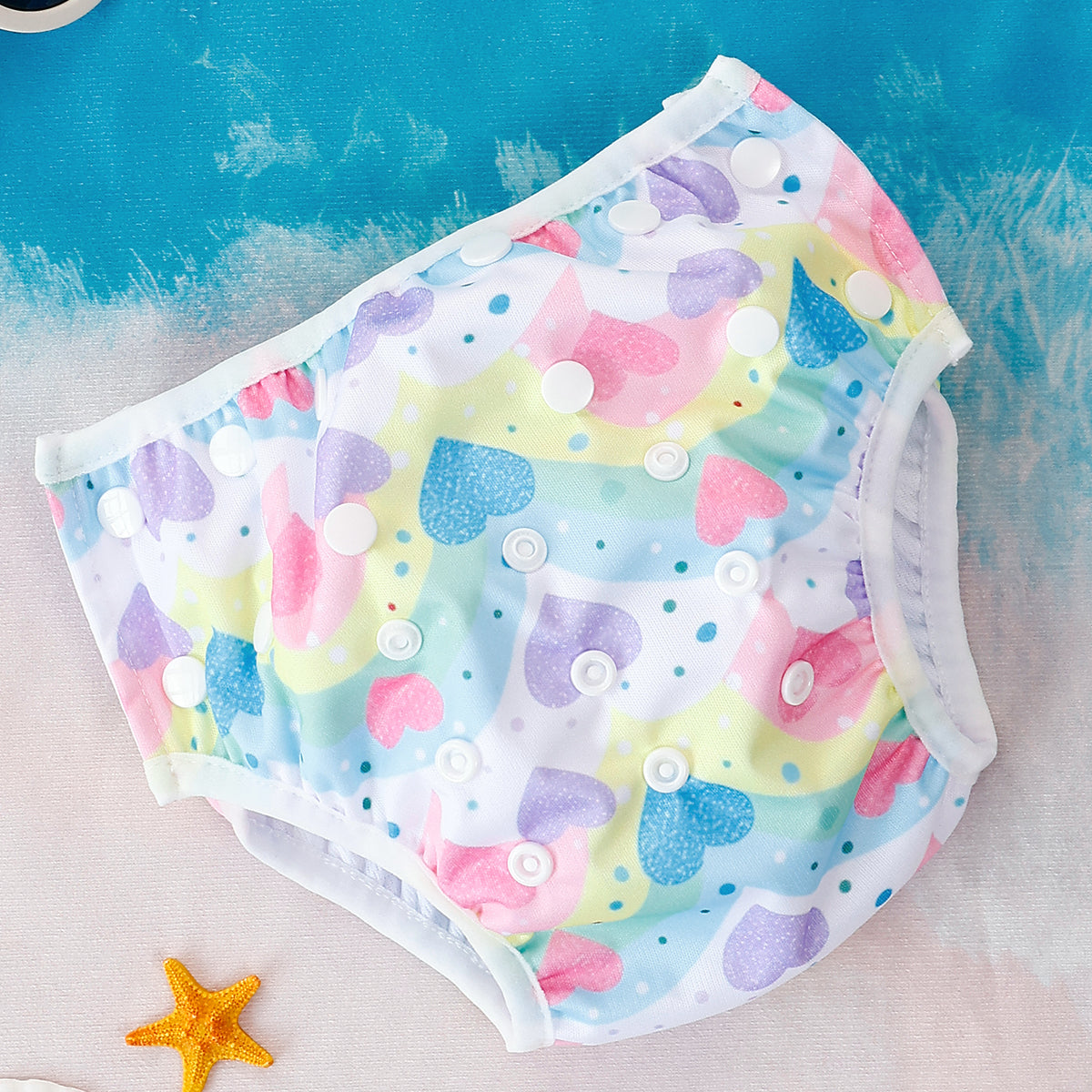 Reusable Kangobaby Swim Diapers For Babies Adjustable  Washable Pant 8