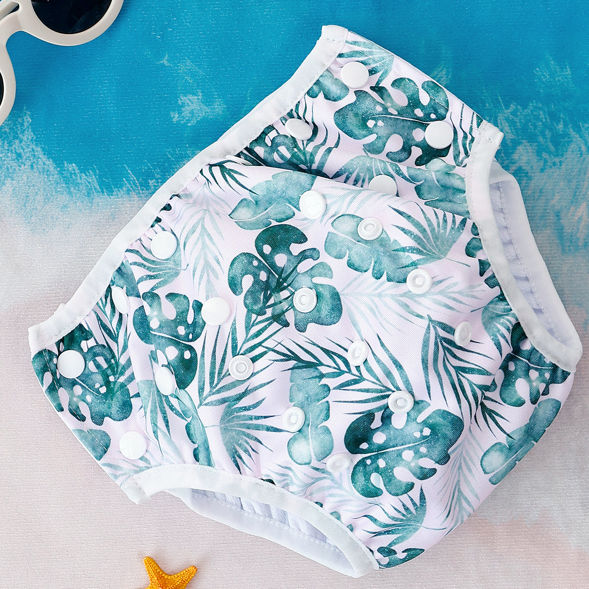 Reusable Kangobaby Swim Diapers For Babies Adjustable  Washable Pant 10