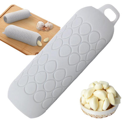 Silicone Garlic Peeler Tube for Quick Garlic Clove Removal, Small Skin Remover Kitchen Gadget