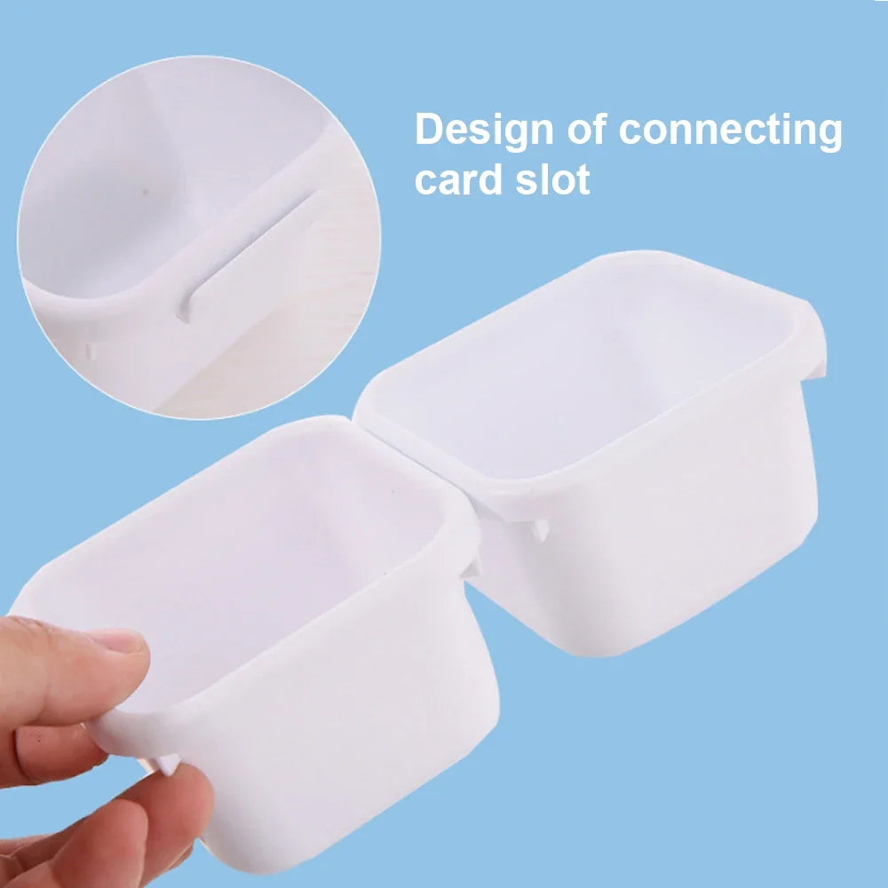 Adjustable Drawer Organizer Box Makeup Cosmetics Divider Kitchen Bathroom Storage Closet Jewelry Tr