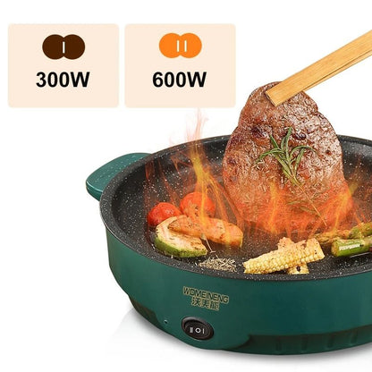 Electric MultiCooker Non Stick Frying Pan For Home Cooking Barbecue And Omelettes 1