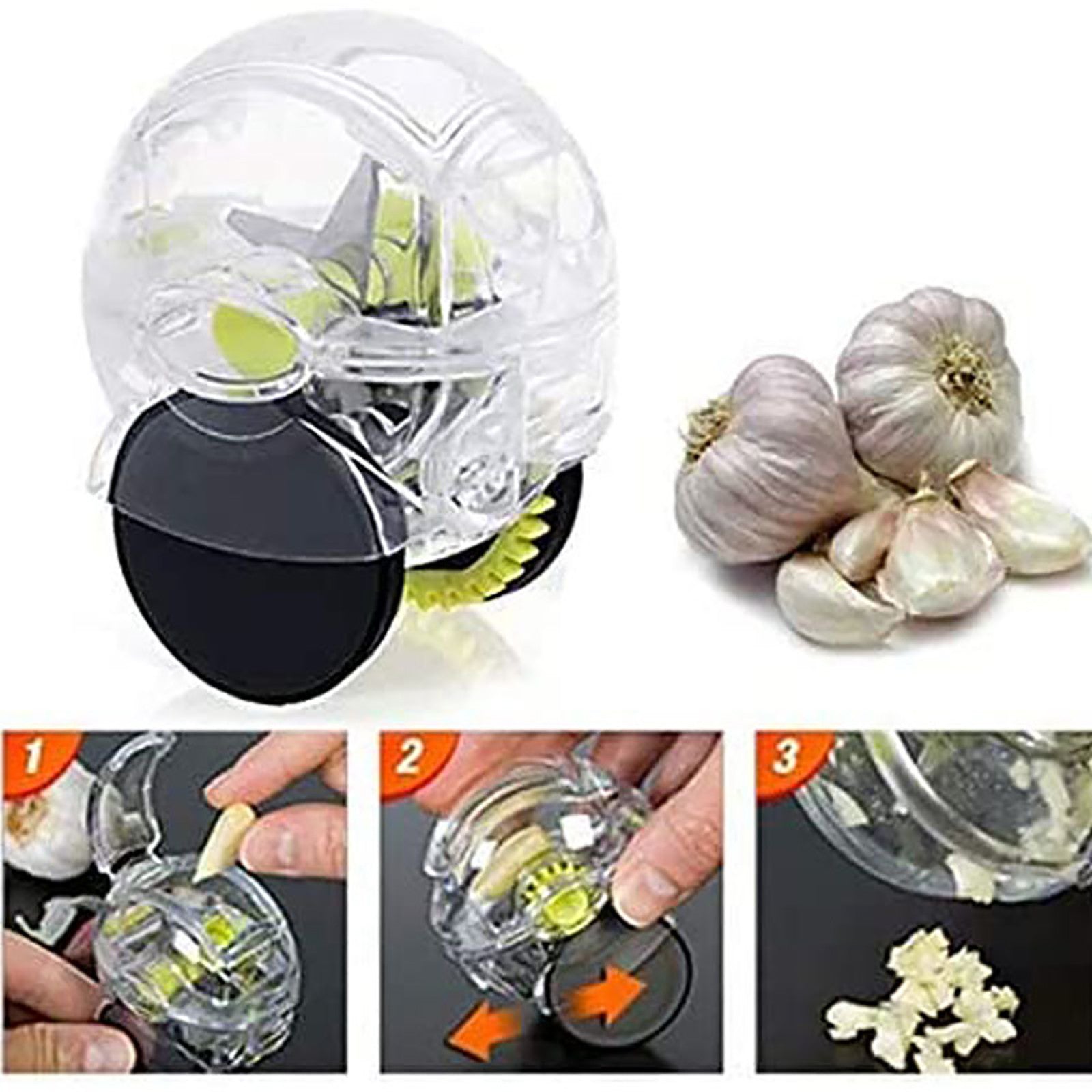 Kitchen Manual Ginger Masher Practical Garlic Chopper Tools 1