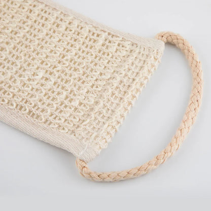 Sisal Shower Scrubber Body Brush Back Bath Shower Long Belt Towel