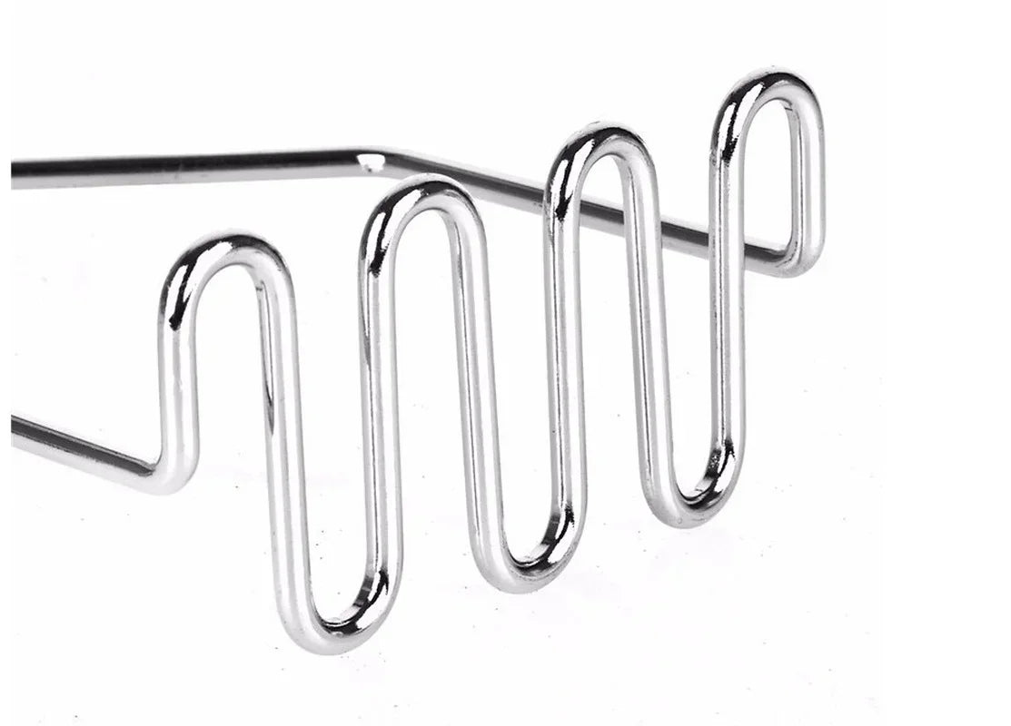 Stainless Steel Potato Masher, Kitchen Gadget, Wavy Pressure Tool for Perfect Mashed Potatoes, Cooking Accessory